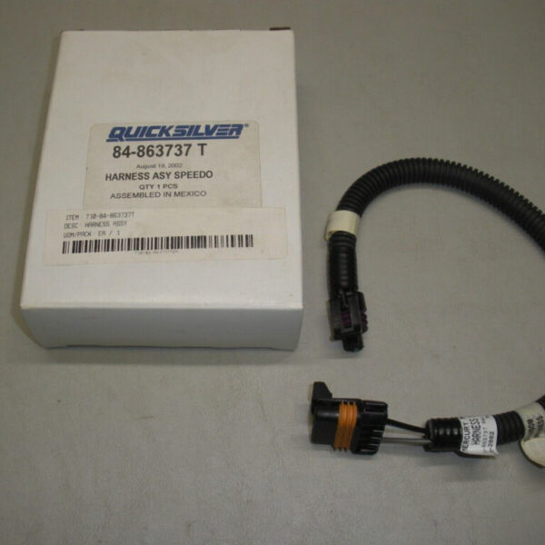 Genuine Mercury Mercruiser Quicksilver Speedometer Harness 84-863737T