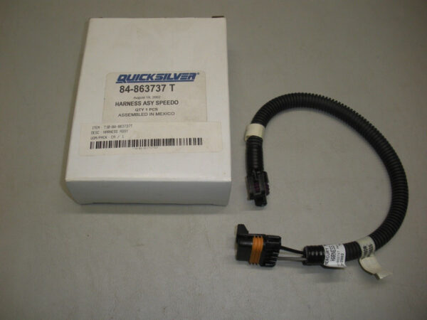 Genuine Mercury Mercruiser Quicksilver Speedometer Harness 84-863737T