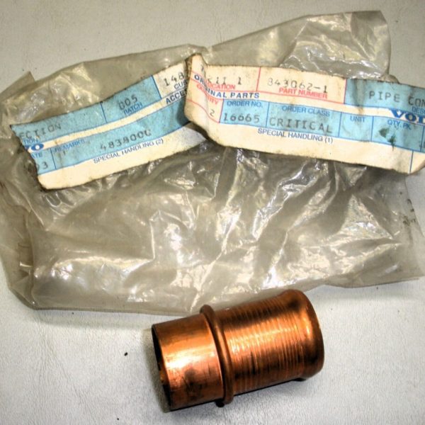 Genuine Volvo Penta Pipe Connection 843062