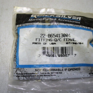 Genuine Mercury Mercruiser Quicksilver Fitting 22-865413001