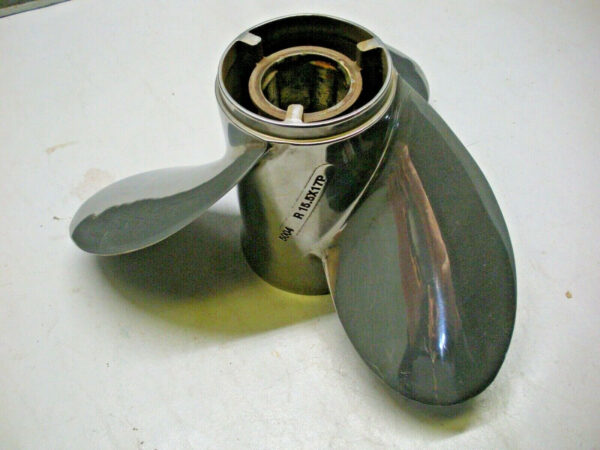 Mercruiser Quicksilver Thunberbolt Stainless Steel Propeller QS5004X 15.5 X 17P - Image 5
