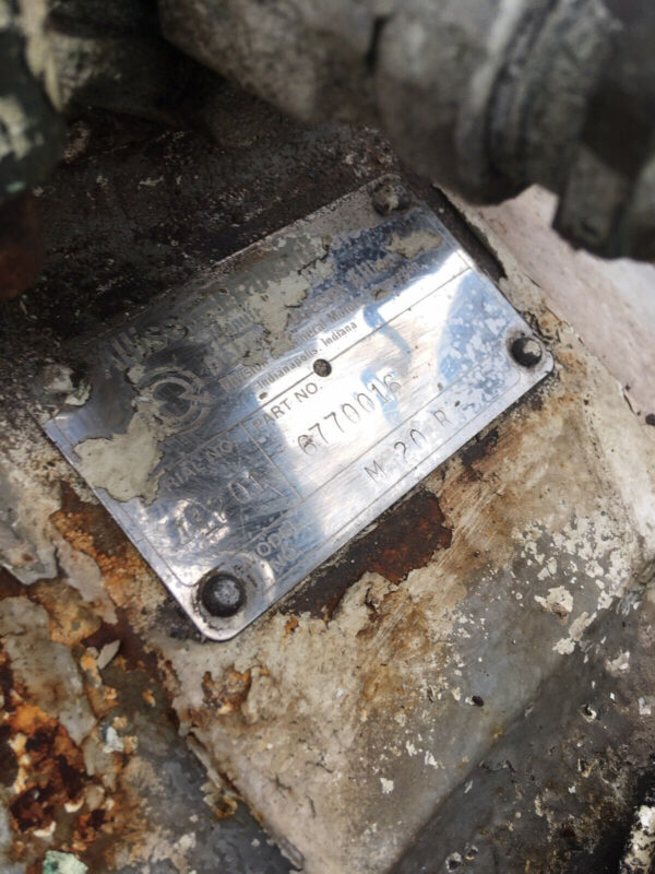 Allison M20 Marine Gear Right Hand Rotation - Image 2