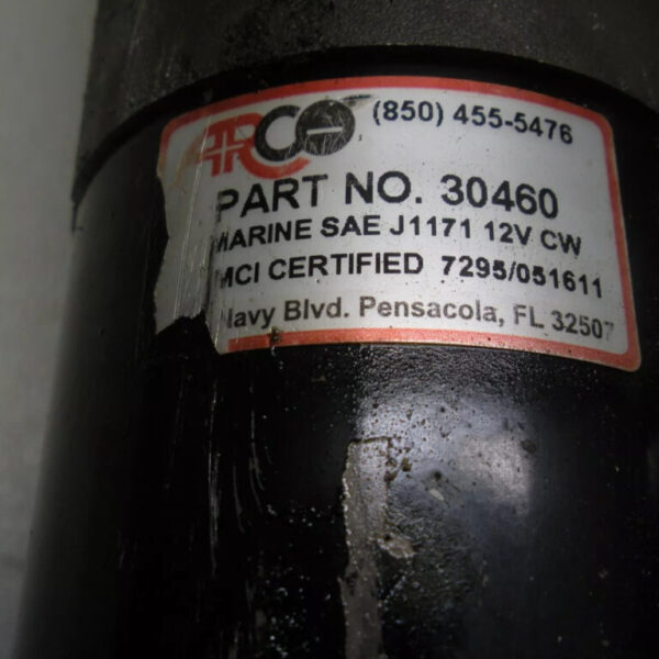 Arco 3.0 Starter 30460. Replaces Mercruiser 50-806965A