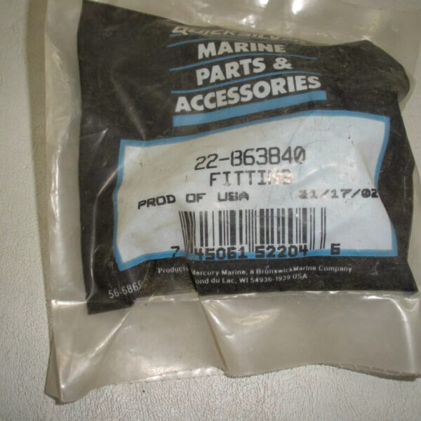 Genuine Mercruiser Quicksilver Plug Connector 22-863840