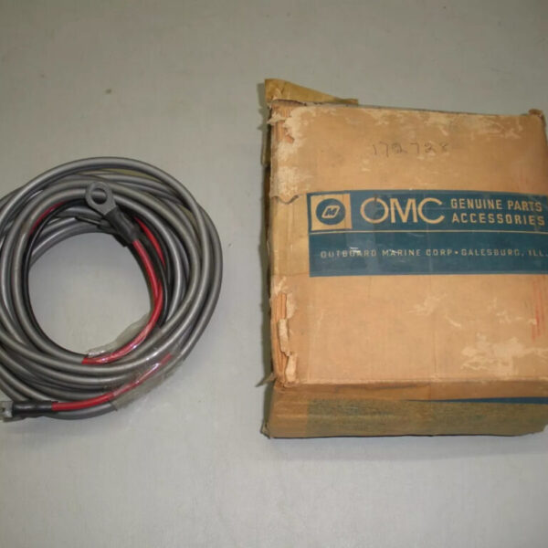 Genuine OMC Johnson Evinrude 17' Ammeter and Power Cable Harness 172728
