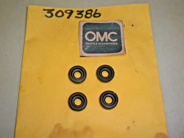 (4) Genuine OMC Johnson Evinrude Shaft Seal 309386