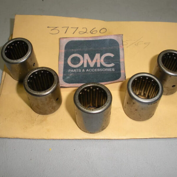 (5) Genuine OMC Johnson Evinrude Bearing 377260