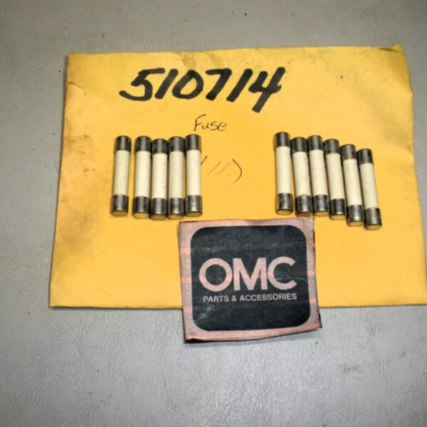 (11) Genuine OMC Johnson Evinrude Ceramic Fuse 510714