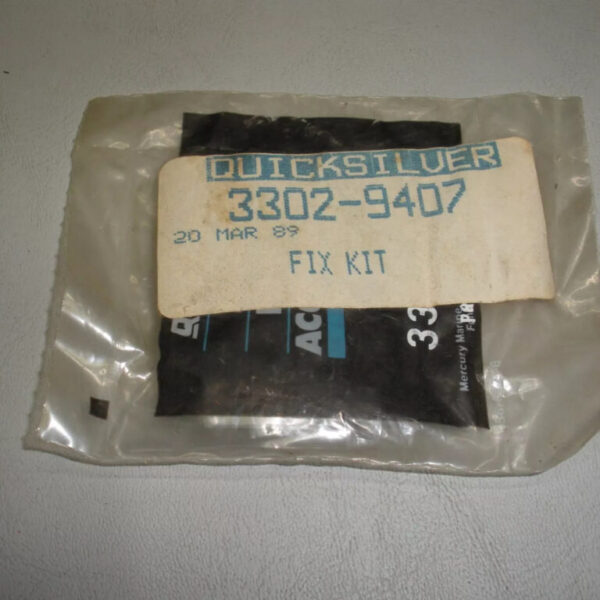 Genuine Mercury Mercruiser Quicksilver Needle and Seat Fix Kit 3302-9407