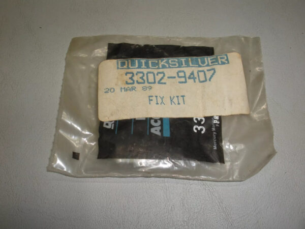 Genuine Mercury Mercruiser Quicksilver Needle and Seat Fix Kit 3302-9407