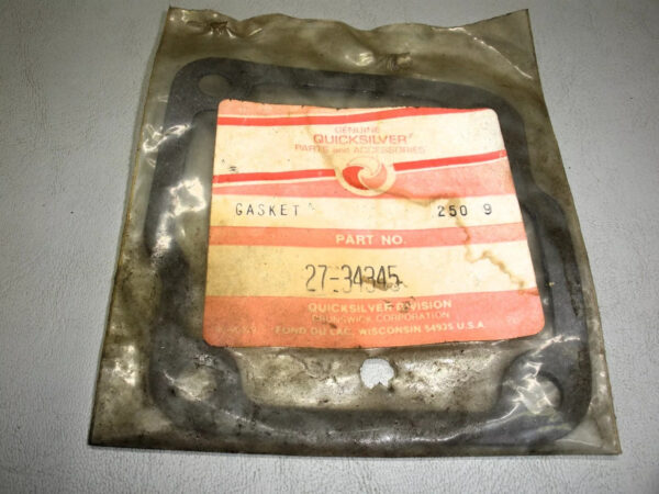 Genuine Mercury Mercruiser Quicksilver Gasket 27-34345