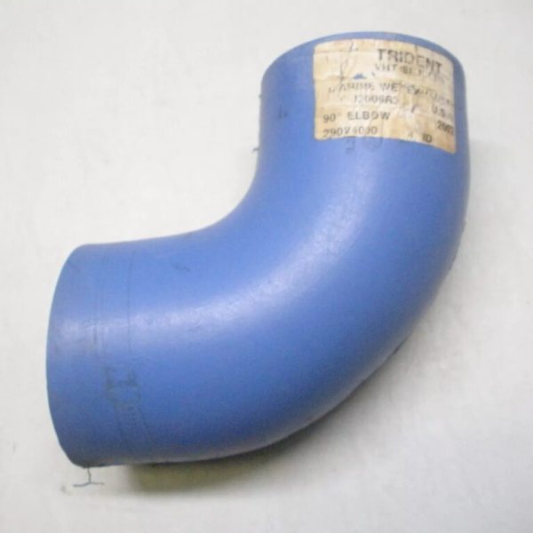 Trident VHT Silicone 4" 90 Degree Wet Exhaust Hose 290V4000