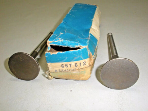 (2) Mopar Chrysler Plymouth Dodge Exhaust Valve 667612
