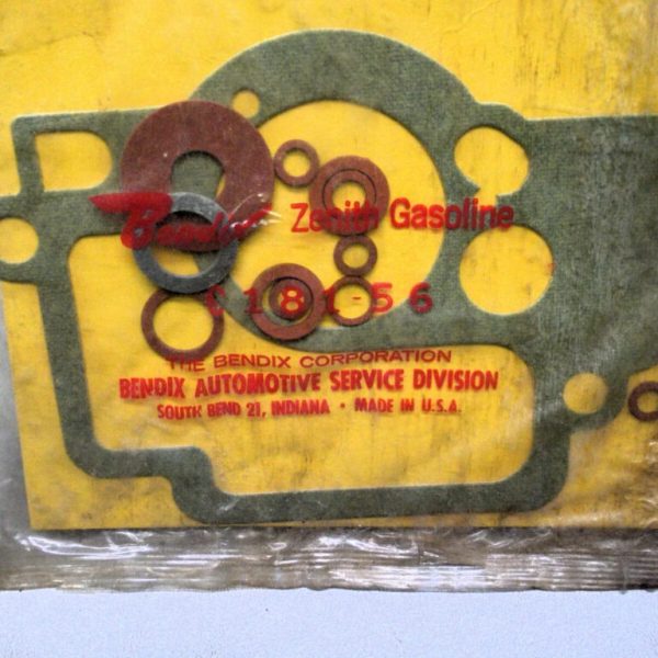 Zenith Carburetor Gasket Set C181-56. Fits 156, 456, 556 Series