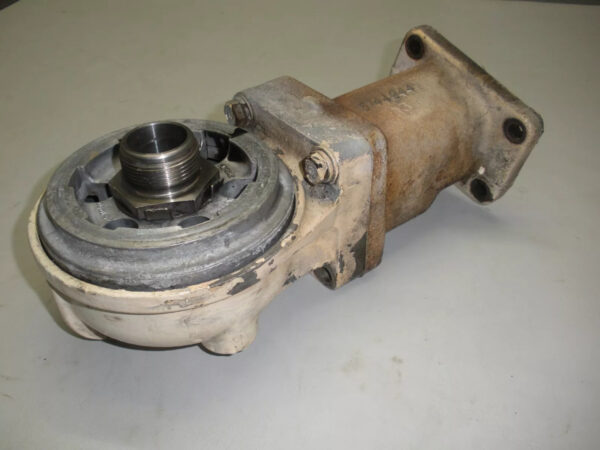 Detroit Diesel Oil Filter Housing 5134601 and Adapter Housing 5144344