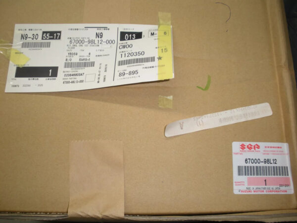 Suzuki Flush Mount Engine Control Shifter Kit 67200-98L12 - Image 6