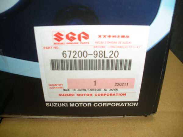 Suzuki Flush Mount Engine Control Shifter Kit 67000-98L10 - Image 4