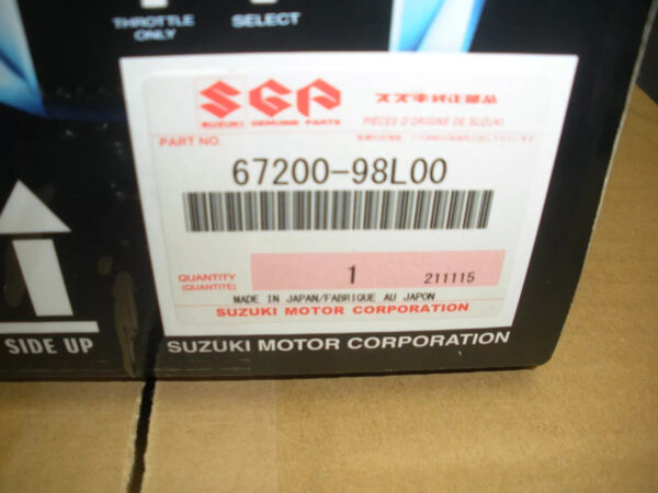 SUZUKI PRECISION CONTROL SINGLE ENGINE SECOND STATION RIGGING KIT 67000-98LA0 - Image 2