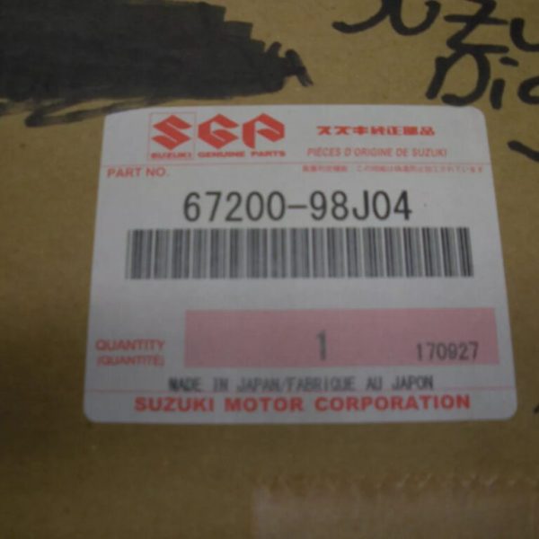 Suzuki Single Engine Control Box 67200-98J04. Superseds 98J03 Replaced By 98J06