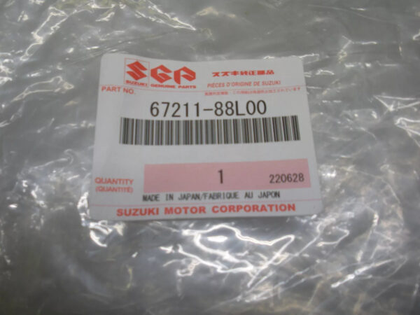 Genuine Suzuki Single Engine Control Box Cover 67211-88L00 - Image 2