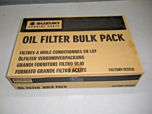 Genuine Suzuki Oil Filter Bulk Pack (24) 16510-87801-B24, 16510-87J01
