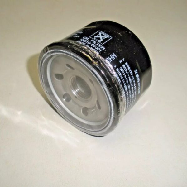 Genuine Suzuki Oil Filter 16510-87J01. Replaces 16510-87J00