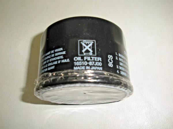Genuine Suzuki Oil Filter 16510-87J00. Replaced by 16510-87J01. - Image 4