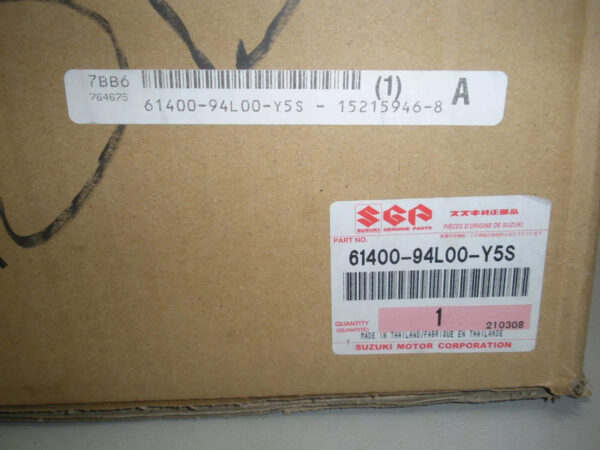 Genuine Suzuki Engine Cover Assembly 61400-94L00-Y5S Cool White - Image 10