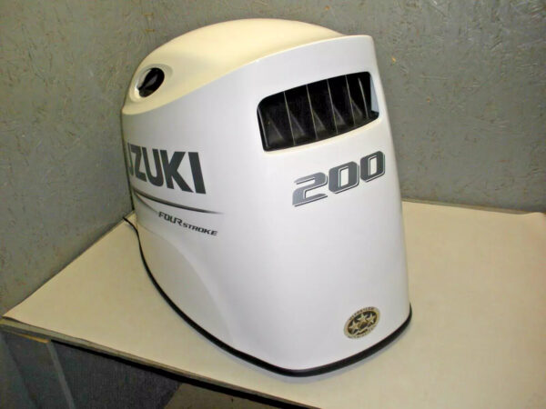 Used Suzuki 200 H.P. Four Stroke Engine Cover 61404-96821-QTN - Image 11