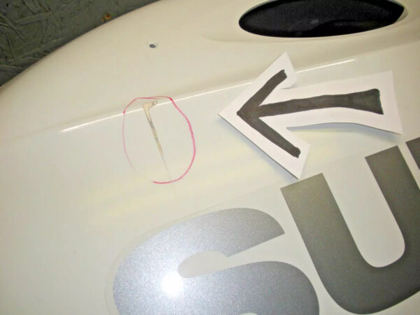 Used Suzuki 200 H.P. Four Stroke Engine Cover 61404-96821-QTN - Image 12