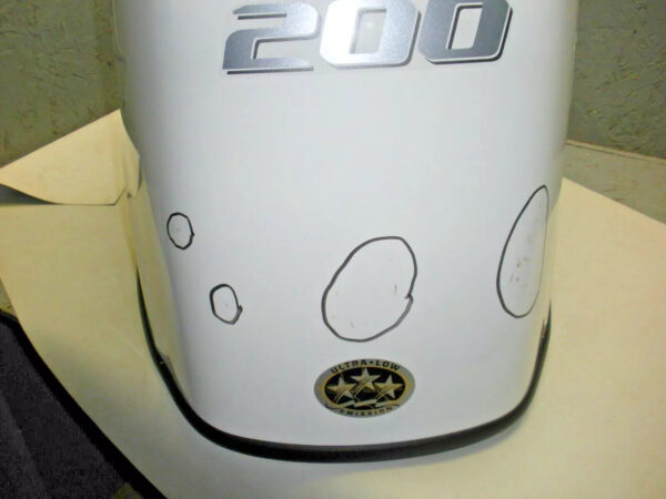 Used Suzuki 200 H.P. Four Stroke Engine Cover 61404-96821-QTN - Image 3