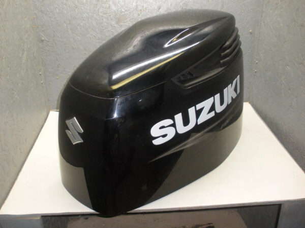 Used Suzuki 250 H.P. Four Stroke Engine Cover 61420-98802-YAY (Black)