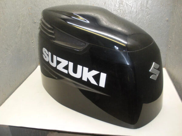 Used Suzuki 250 H.P. Four Stroke Engine Cover 61420-98802-YAY (Black) - Image 2