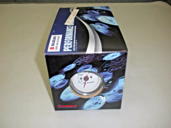 Genuine Suzuki 2" Performance Water Pressure Gauge (white) 34650-93J33