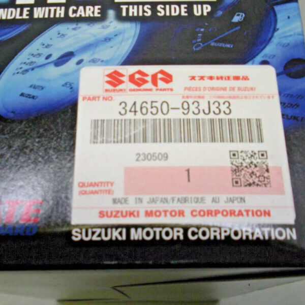 Genuine Suzuki 2" Performance Water Pressure Gauge (white) 34650-93J33