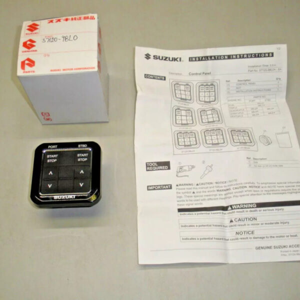 Genuine Suzuki SPC Dual Engine Control Panel Assembly 37120-98L00