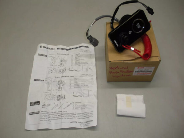 Genuine Suzuki SPC 2.0 Vertical Push Button Switch Assembly 37290-98L10