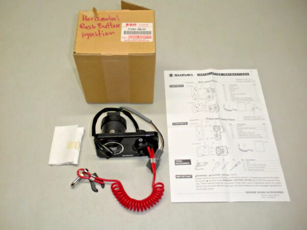 Genuine Suzuki Second Station Horizontal Push Button Switch Assembly 37290-98L20