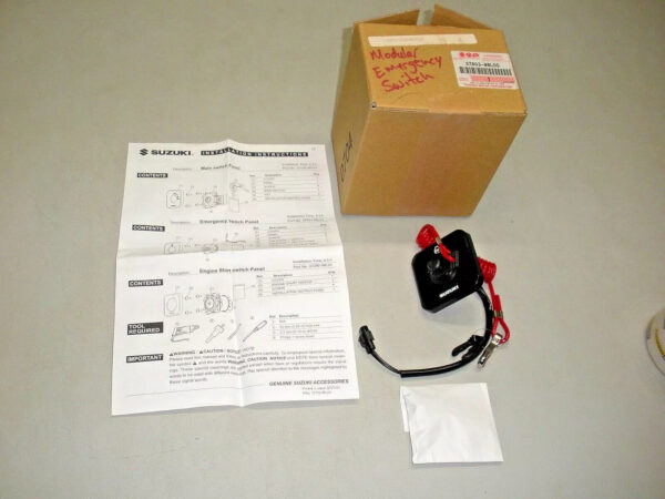 Genuine Suzuki SPC 2.0 Emergency Stop Switch Assembly 37803-98L00
