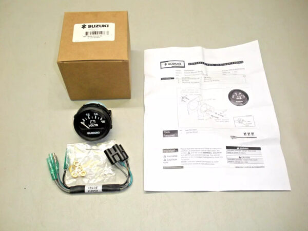 Genuine Suzuki Black 2" Voltmeter 990C0-80006