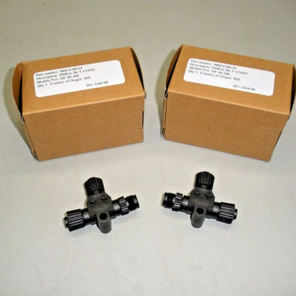 (2) Genuine Suzuki NMEA 2K-T Connector 990C0-88110