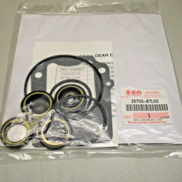 Genuine Suzuki Gear Case Seal Kit 25700-87L00. Fits DF70A/ DF90A