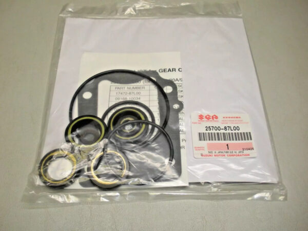 Genuine Suzuki Gear Case Seal Kit 25700-87L00. Fits DF70A/ DF90A