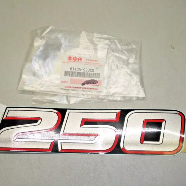 Genuine Suzuki "250" Decal 61435-93JC0