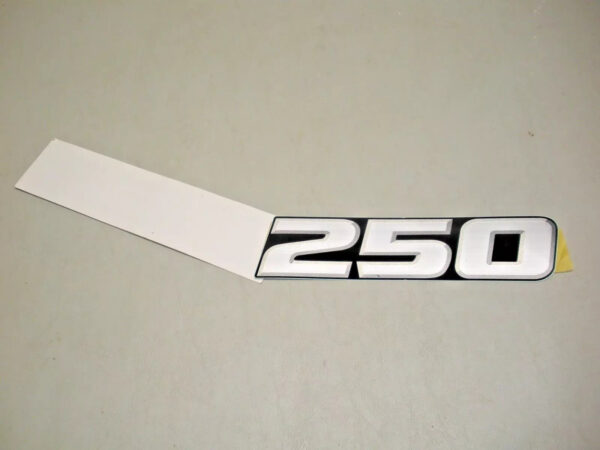 Genuine Suzuki "250" Decal 61435-98J60