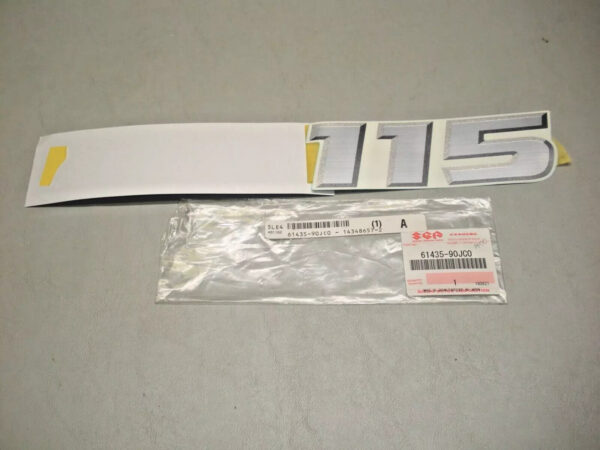 Genuine Suzuki "115" Decal 61435-90JC0