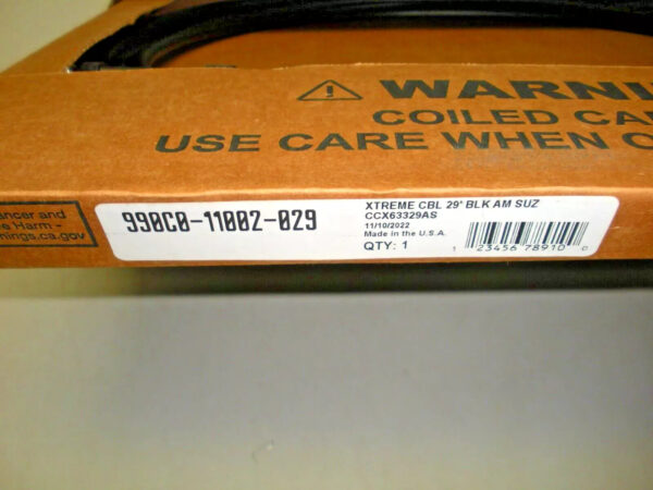 Suzuki Control Cable 29' 990C0-11002-029. Seastar Xtreme Part Number CCX63329 - Image 2