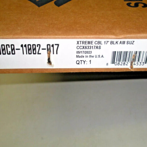 Suzuki Control Cable 17' 990C0-11002-017. Seastar Xtreme Part Number CCX63317