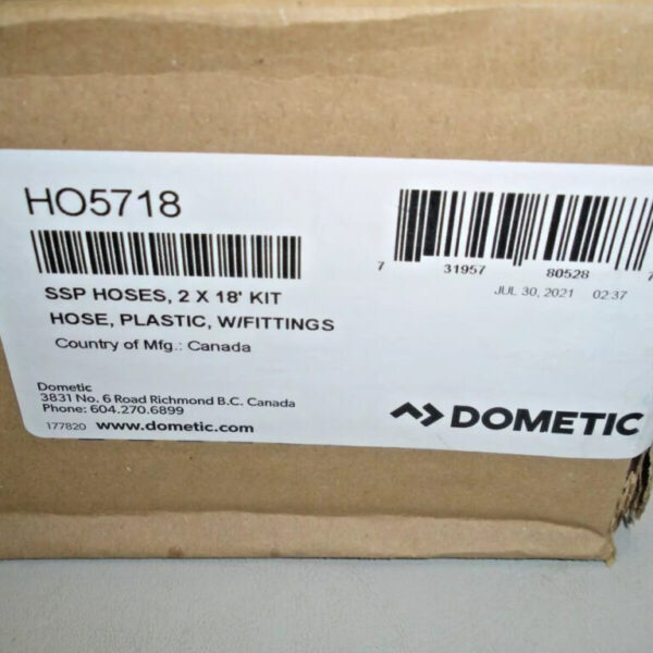 Dometic Seastar Steering Hose Kit 18' H05718. Made With Kevlar