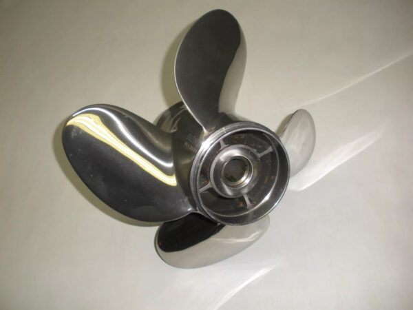 Genuine Suzuki Stainless Steel 4 Blade Propeller 14.25" X 17P 990C0-00622-17P - Image 2